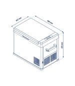 یخچال فریزر خودرویی ایستکول مدل TM-4040 DC - Image 4