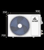 کولر گازی ۲۴ هزار ایوولی مدل EVCIS–24K-UV - Image 3