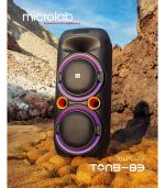 اسپیکر بلوتوثی میکرولب مدل tonb 83 - Image 2