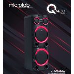 اسپیکر شارژی میکرولب مدل Q420